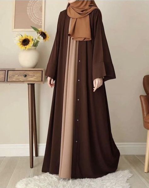 Mocha Harmony Almirah Abaya